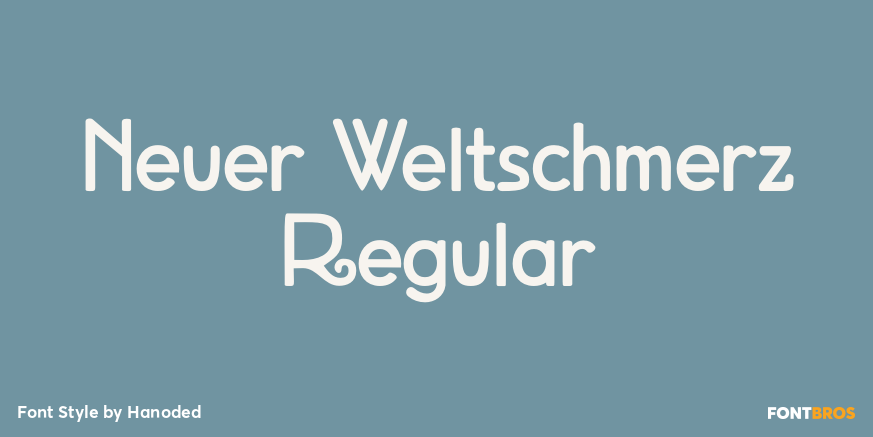 Neuer Weltschmerz Regular Poster