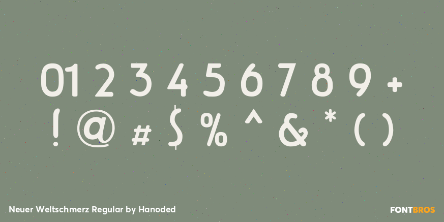 Neuer Weltschmerz Regular Font Poster #4