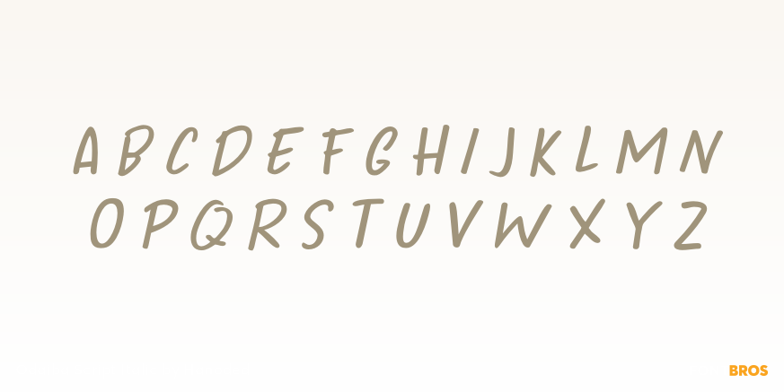 Odaiba Script Italic Font Poster #2