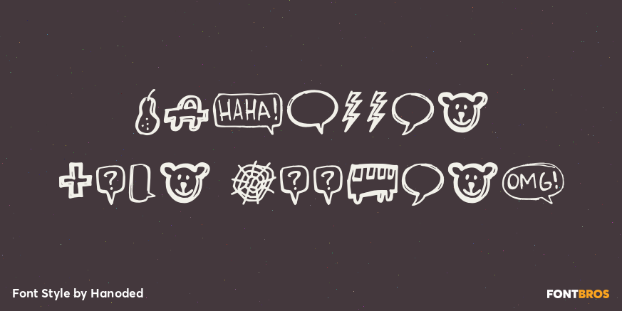 Scribble Note Doodles Poster