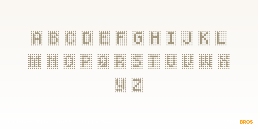 Peppered BTN Positive Font Poster #2