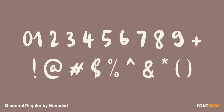 Shoganai Regular Font Poster #4