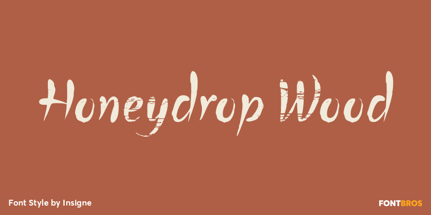 Honeydrop Wood Poster