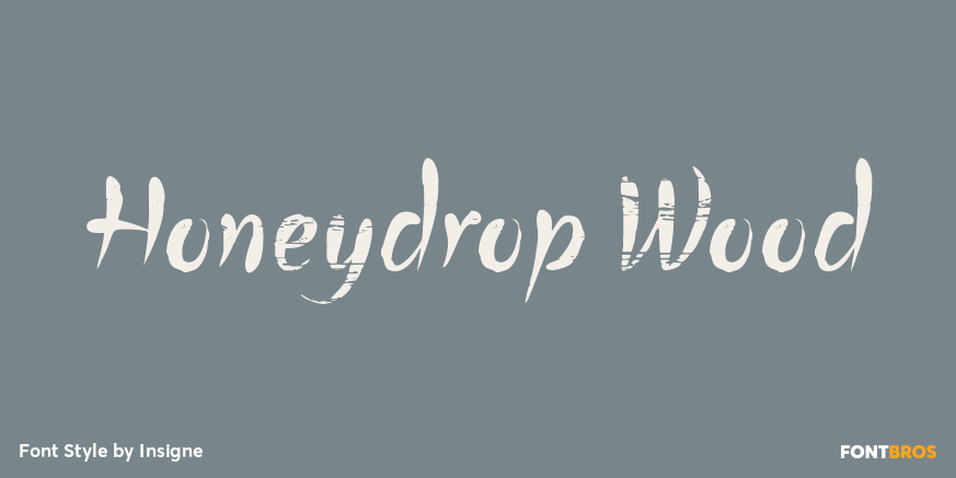 Honeydrop Wood Poster