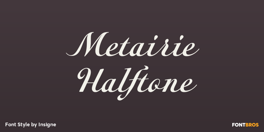 Metairie Halftone Poster