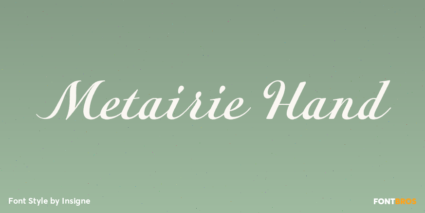 Metairie Hand Poster