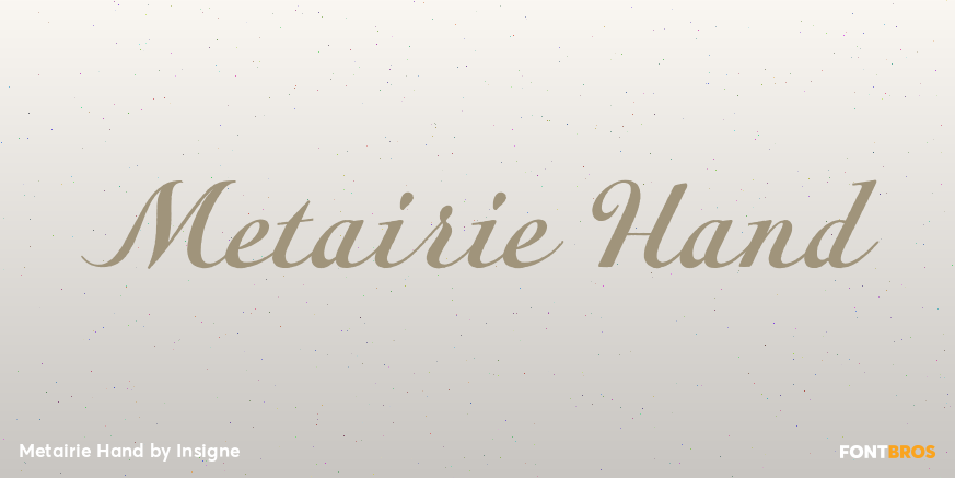 Metairie Hand Poster