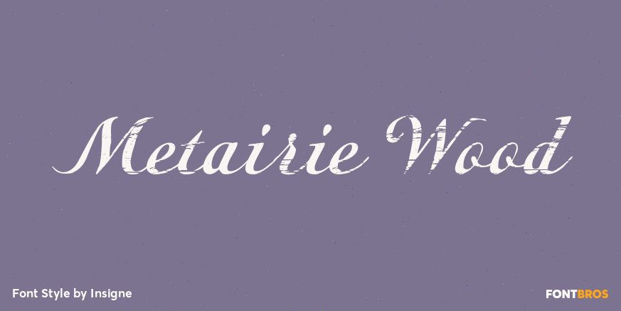 Metairie Wood Poster