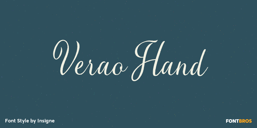 Verao Hand Poster