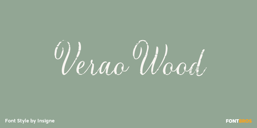 Verao Wood Poster