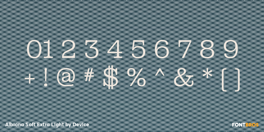 Albiona Soft Extra Light Font Poster #4