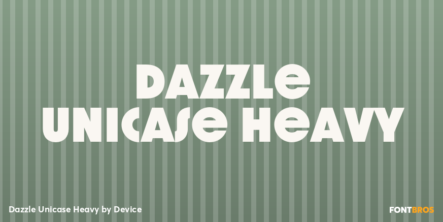Dazzle Unicase Heavy Poster