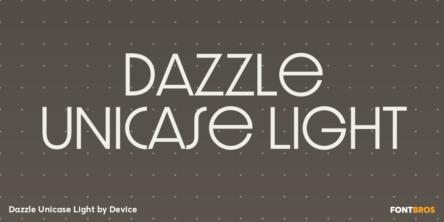 Dazzle Unicase Light Poster