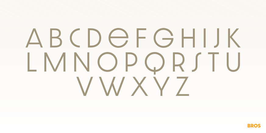 Dazzle Unicase Light Font Poster #3