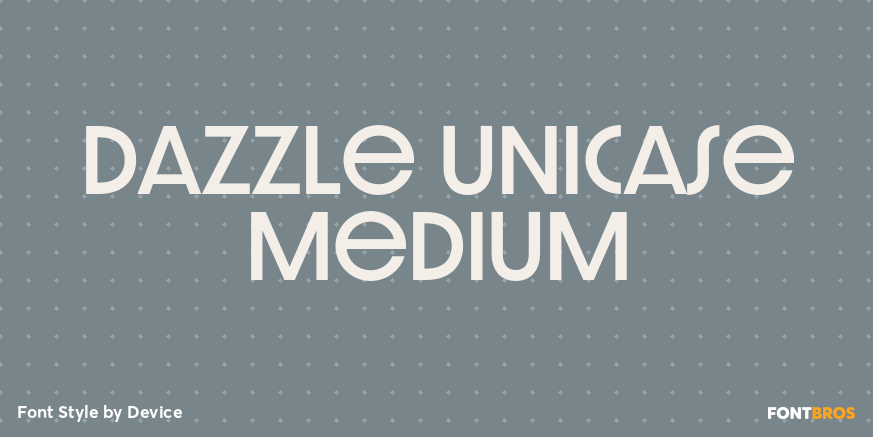 Dazzle Unicase Medium Poster