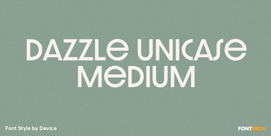 Dazzle Unicase Medium Poster