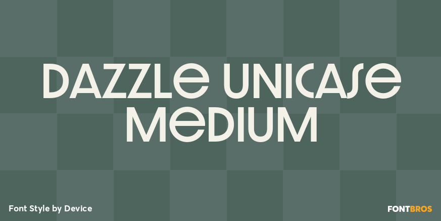 Dazzle Unicase Medium Poster