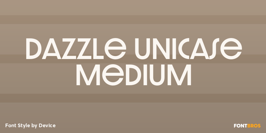 Dazzle Unicase Medium Poster