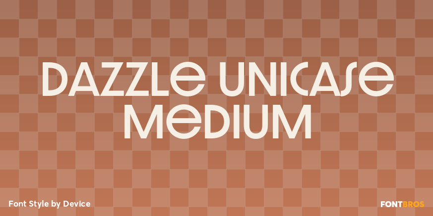 Dazzle Unicase Medium Poster