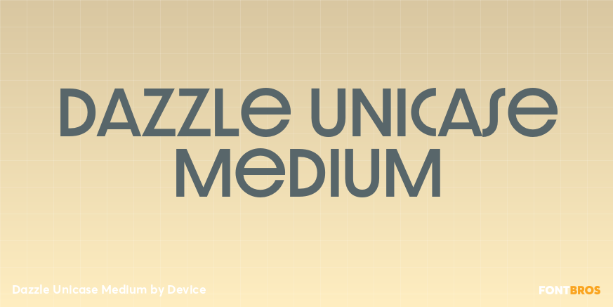 Dazzle Unicase Medium Poster