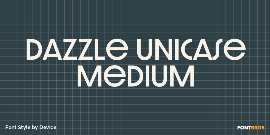 Dazzle Unicase Medium Poster