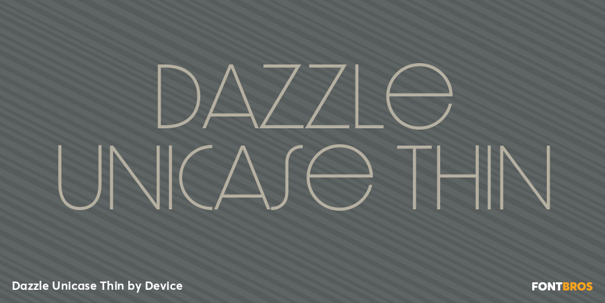 Dazzle Unicase Thin Poster