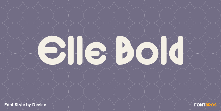 Elle Bold Poster