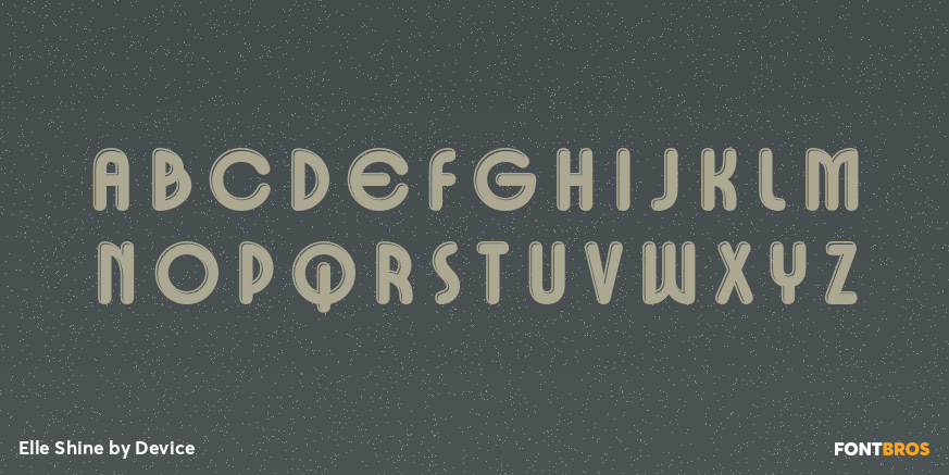Elle Shine Font Poster #2