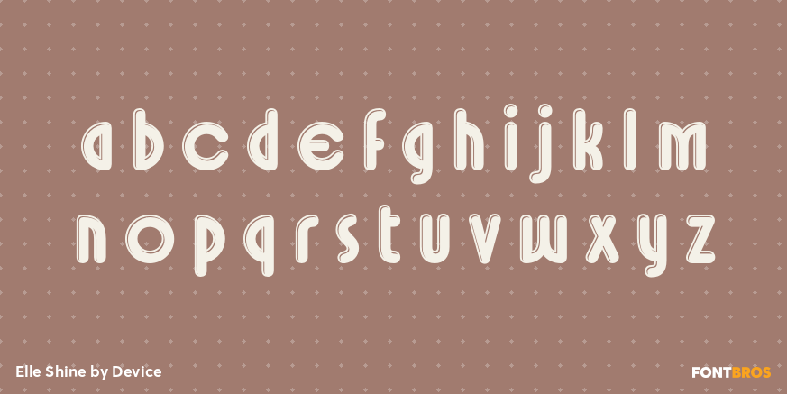 Elle Shine Font Poster #1