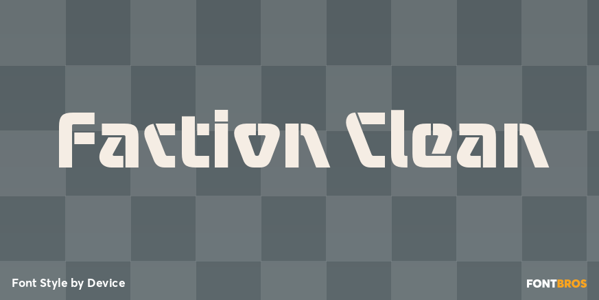 Faction Clean Poster