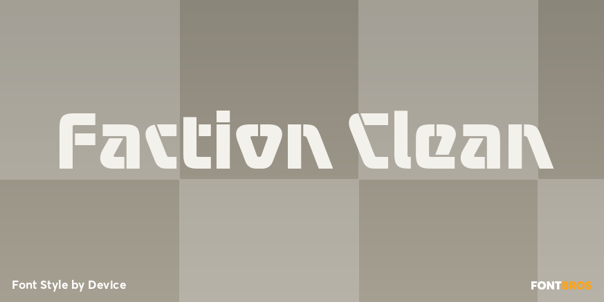 Faction Clean Poster