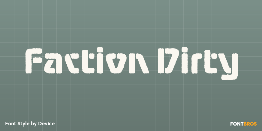 Faction Dirty Poster