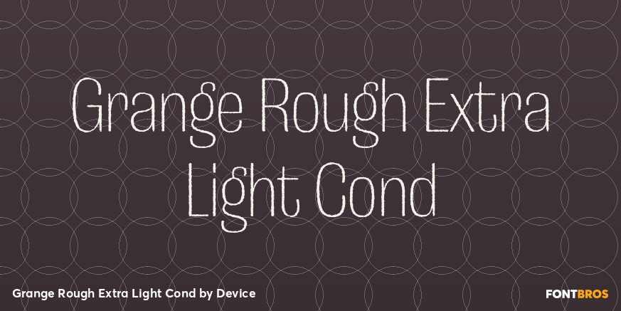 Grange Rough Extra Light Cond Poster