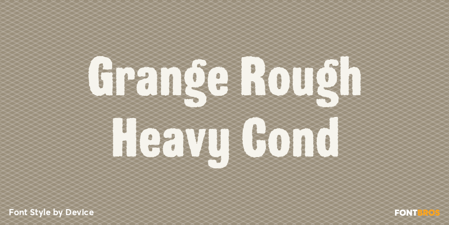 Grange Rough Heavy Cond Poster