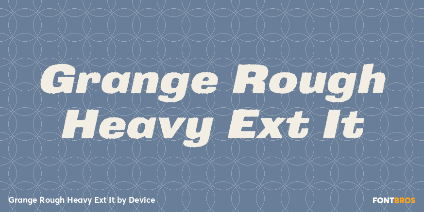 Grange Rough Heavy Ext It Poster