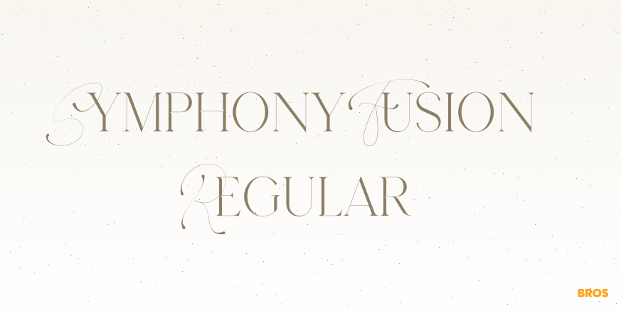 Symphony Fusion Regular Poster