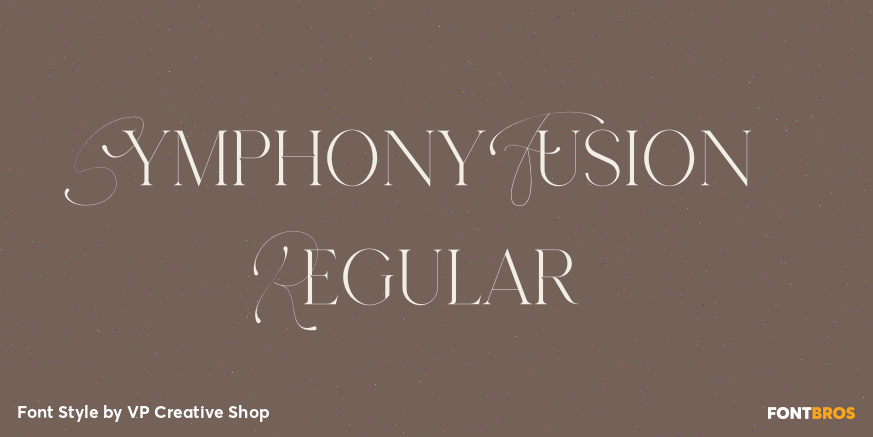 Symphony Fusion Regular Poster