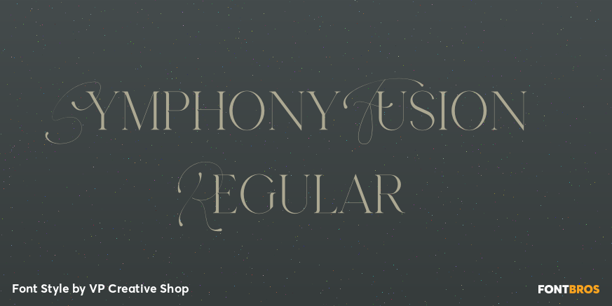 Symphony Fusion Regular Poster