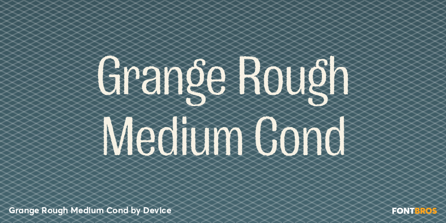 Grange Rough Medium Cond Poster