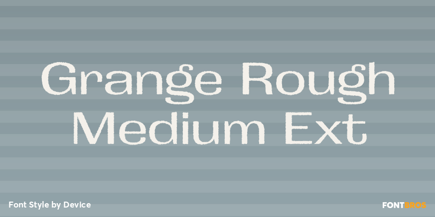 Grange Rough Medium Ext Poster