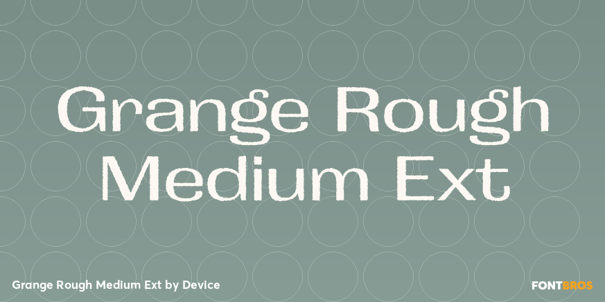 Grange Rough Medium Ext Poster