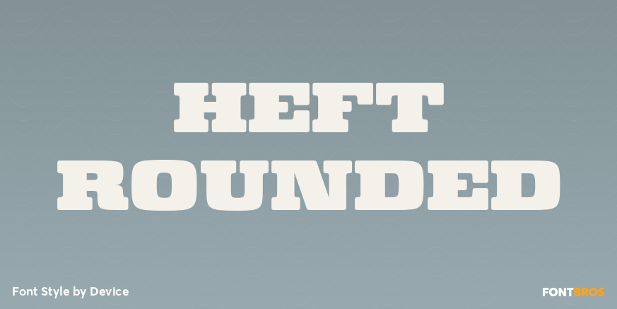 Heft Rounded Poster