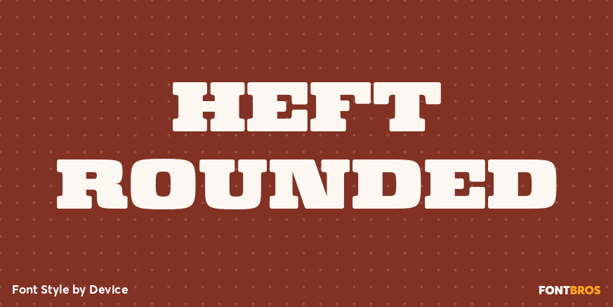 Heft Rounded Poster