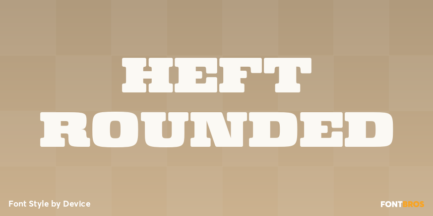 Heft Rounded Poster