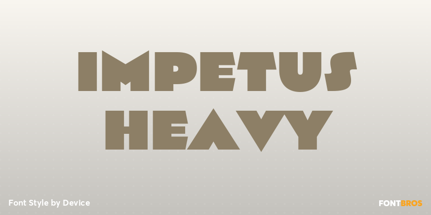 Impetus Heavy Poster