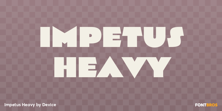 Impetus Heavy Poster