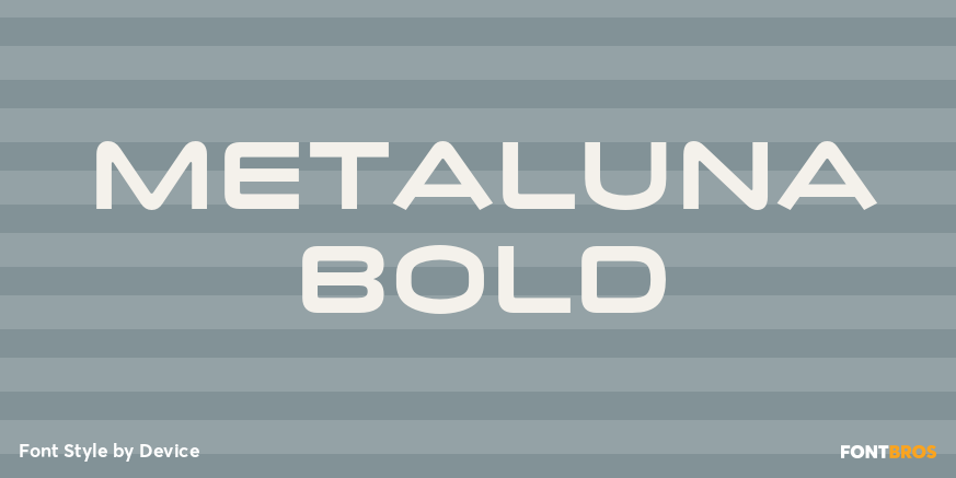 Metaluna Bold Poster