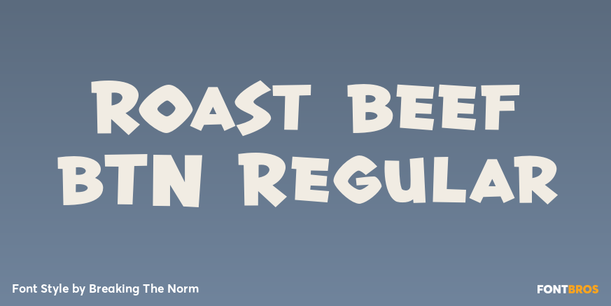Roast Beef BTN Regular Poster