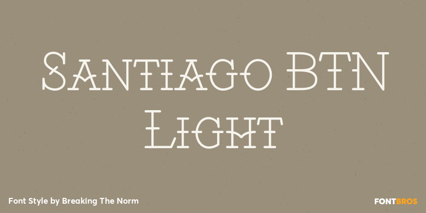 Santiago BTN Light Poster