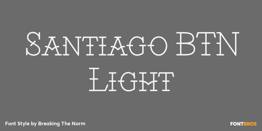 Santiago BTN Light Poster